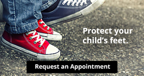 request an appointment protect your child's feed image button